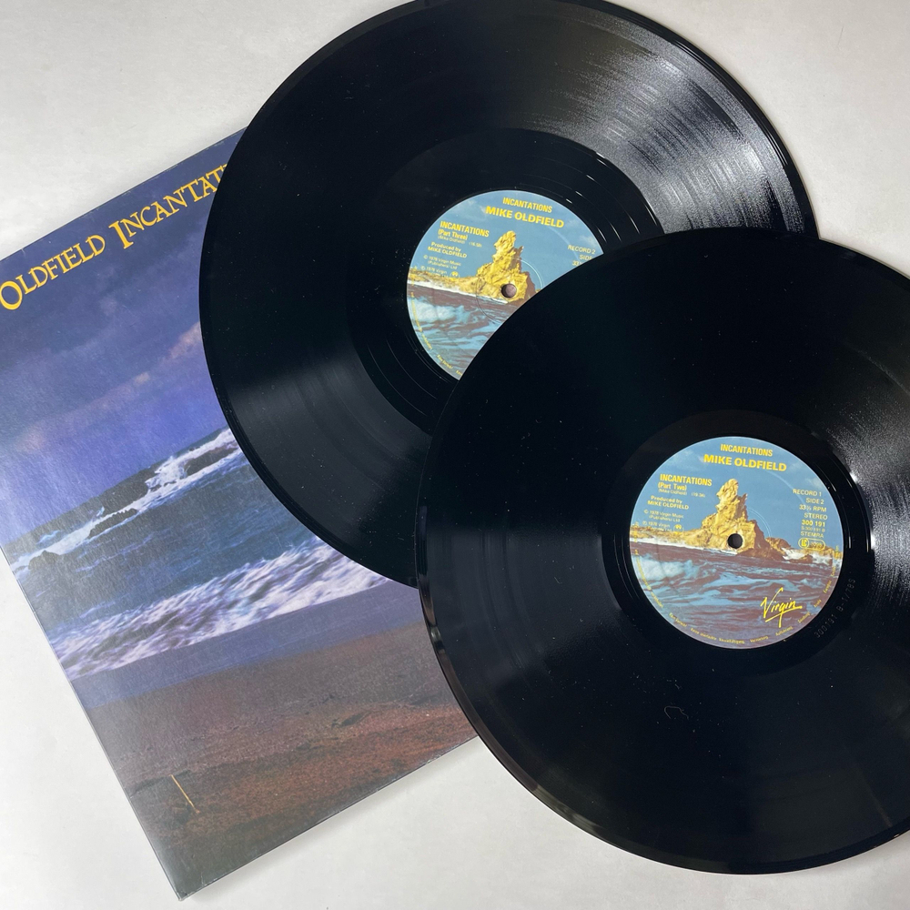 Винтажная виниловая пластинка LP Mike Oldfield Incantations (Германия 1978)