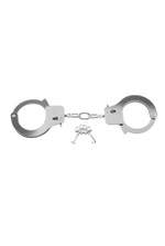 Наручники металлические Designer Metal Handcuffs серебристые Pipedream