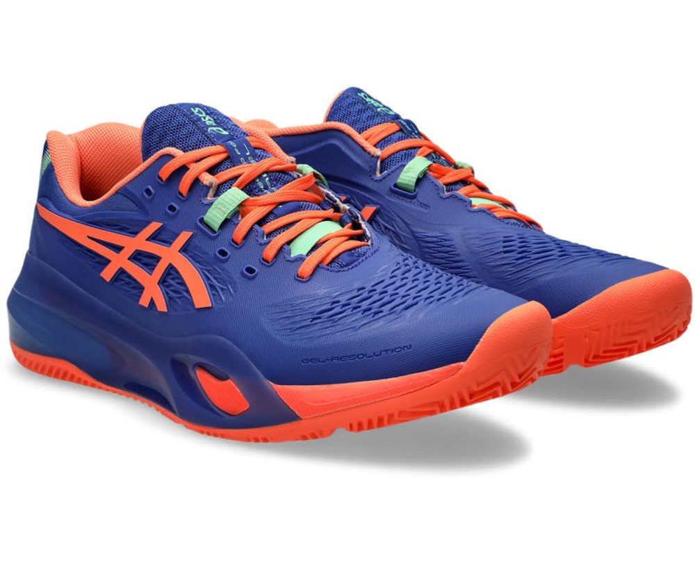 Мужские кроссовки для падела Asics Gel-Resolution X Padel - dark cobalt/vivid coral