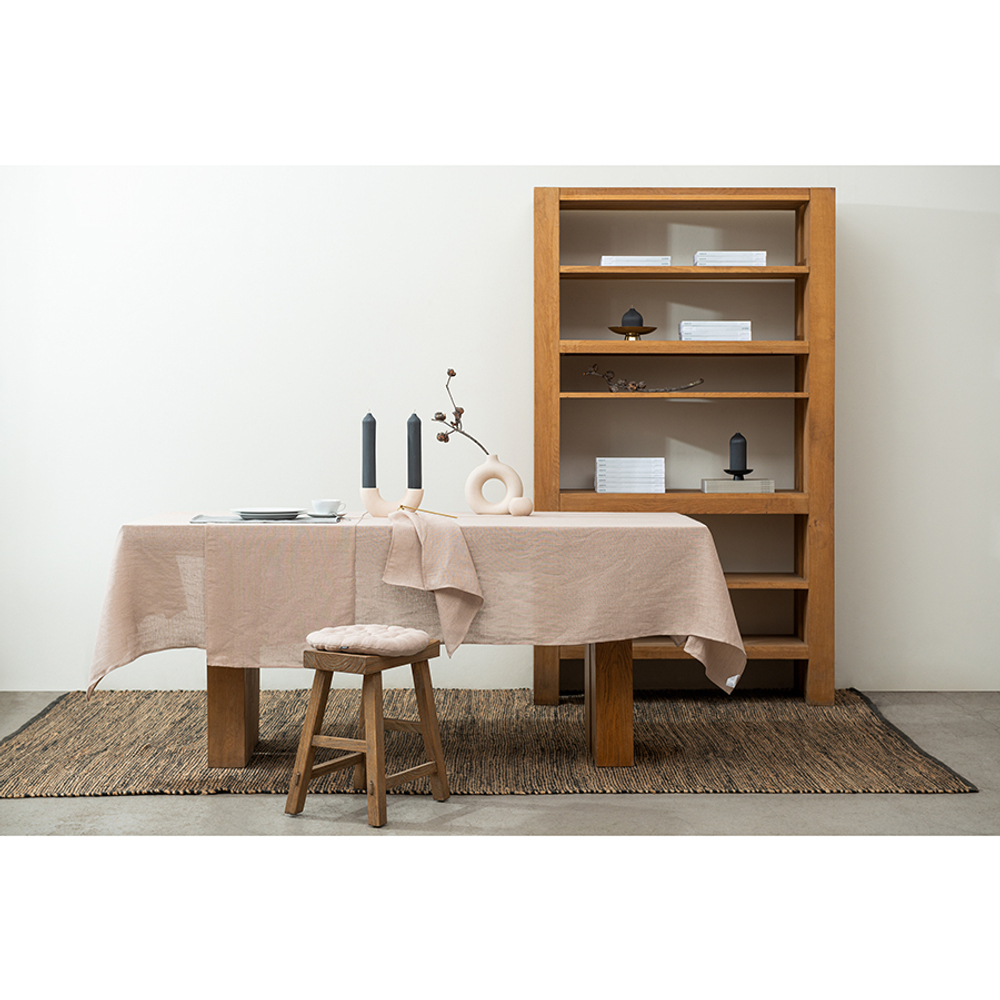 Салфетка сервировочная льняная 45x45 Tkano Essential бежевая