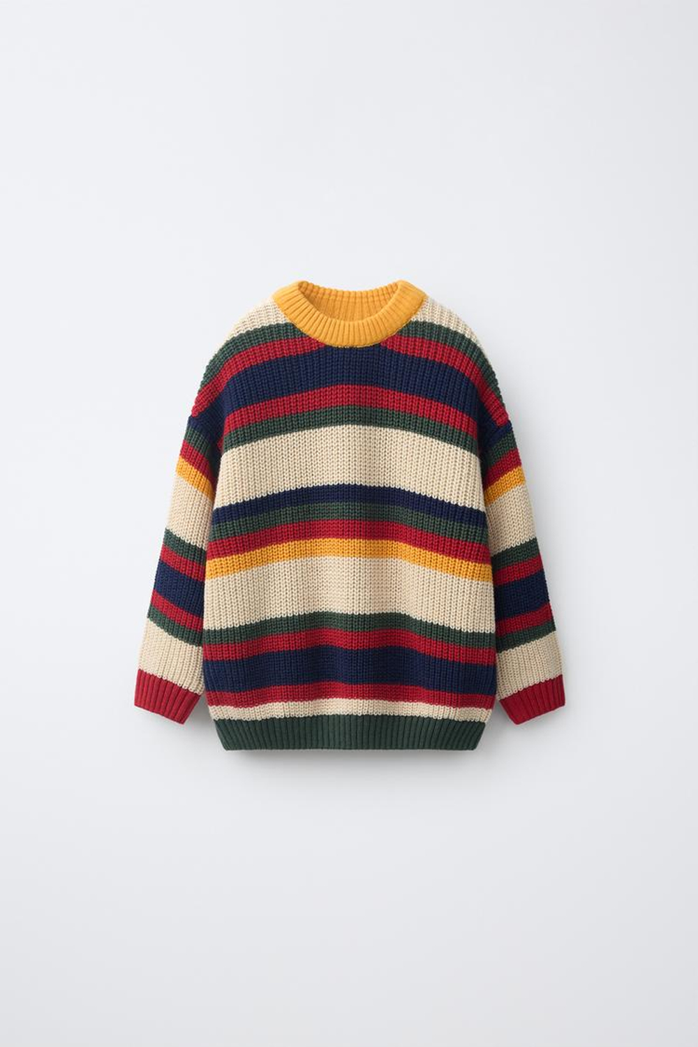 ZARA - FRUIT OF THE LOOM™ СВИТЕР В ПОЛОСКУ, ПОЛОСКИ