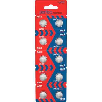 Батарейки Perfe. 1.5V AG-13 в наборе 10 штук