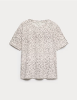 Футболка с коротким рукавом свободного кроя T41007451H - Marks & Spencer