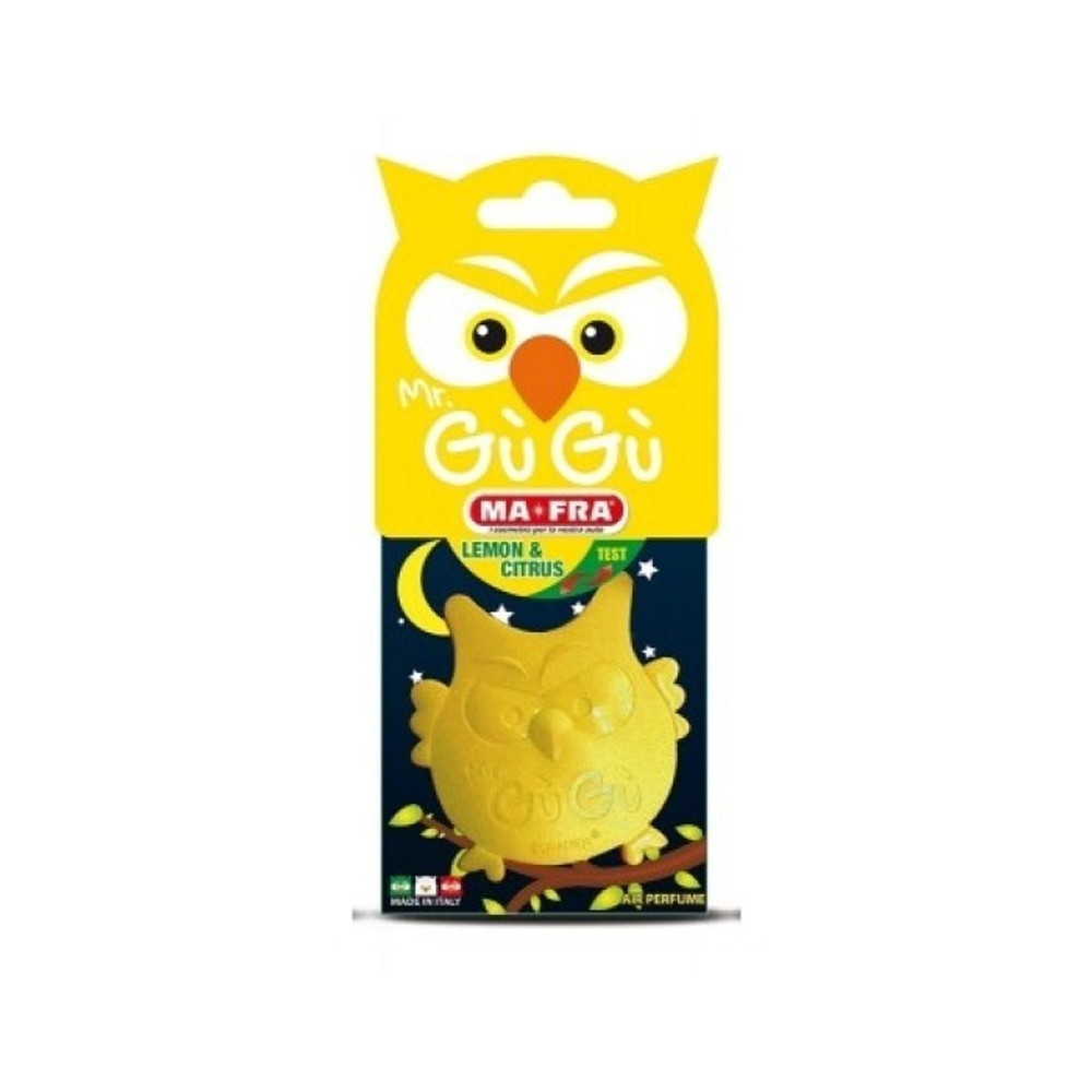 MA-FRA Освежитель воздуха для дома и автомобиля ЛИМОН И ЦИТРУС Mr. GUGU' LEMON &amp; CITRUS
