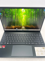 Ноутбук ASUS ZenBook (UM425QA)14"/AMD Ryzen 5 5600H/RAM 8 GB/SSD 512 GB/AMD Radeon Graphics/1920?1080/IPS/Windows 11Подсветка кл-ры: LED/серый. Состояние: B1