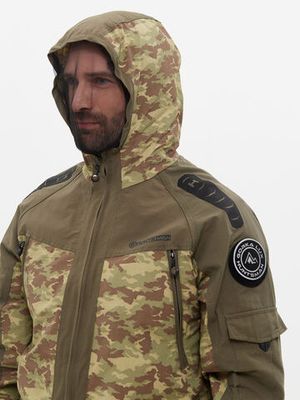 Костюм летний Горка-Люкс ткань Nylon Cotton Рип-Стоп цвет Хаки/MV-23
