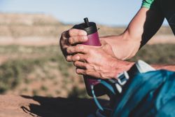 Набор крышка Klean Kanteen TKWide Twist Cap Black, трубочки с ёршиком