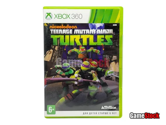 Xbox 360 Nickelodeon Teenage Mutant Ninja Turtles / Черепашки Ниндзя TMNT (Б/У, Английская версия)
