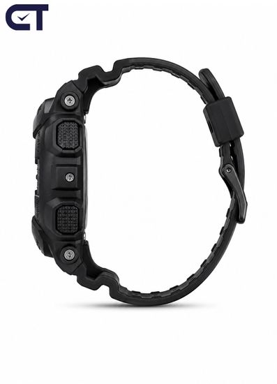 CASIO GA-100-1A1DR G-SHOCK мужские наручные часы — классическая чёрная G-SHOCK с магнитостойкостью и секундомером 1/1000 с