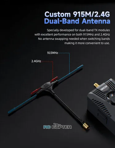 Передающий модуль GEPRC LINKFLOW 915M/2.4G DUAL-BAND TX Module 1W