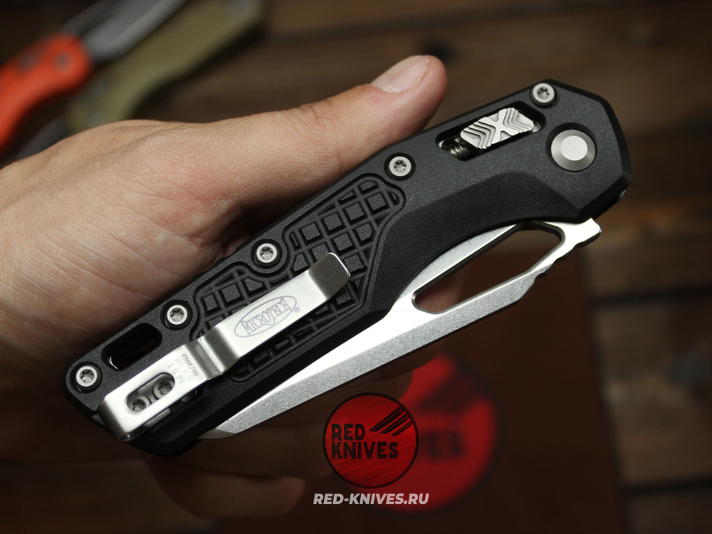 Нож MICROTECH MSI RAM-LOK - рук. черный нейлон RK-504