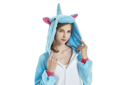 Кигуруми FunFur Единорог Пегас Голубой XL