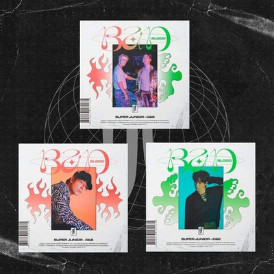 Альбом Super Junior D&E - Bad Blood 4th Mini Album 3 Version SET