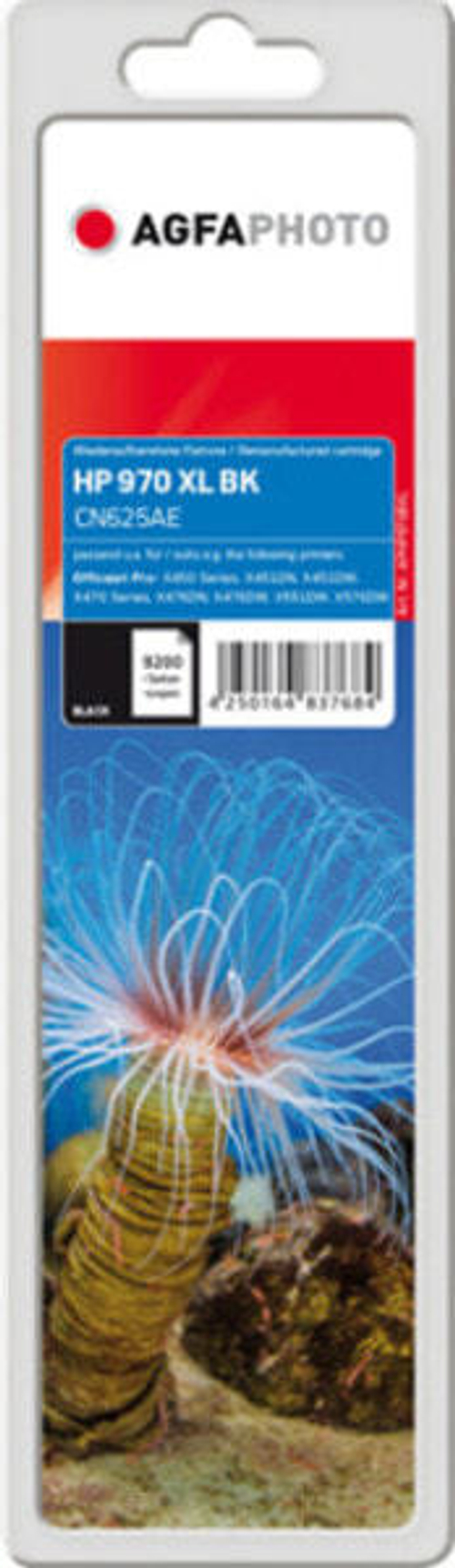 Картридж струйный черный 1 шт AgfaPhoto Holding GmbH APHP970BXL