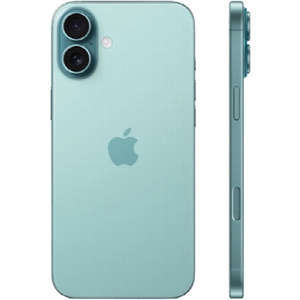 Смартфон Apple iPhone 16 Plus 128GB Teal (1Sim+eSim)