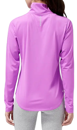 Женская Кофта теннисная New Balance Accelerate Half Zip - Розовый