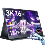 Портативный 16" сенсорный монитор с защитным чехлом Ucolor O2 Touch 3K OLED 2880x1800, 120 Гц