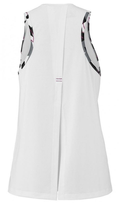 Женский теннисный топ Babolat Aero Tank Top Woman - white/white