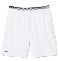 Мужские теннисные шорты Lacoste Tennis x Daniil Medvedev Mesh Shorts - белый