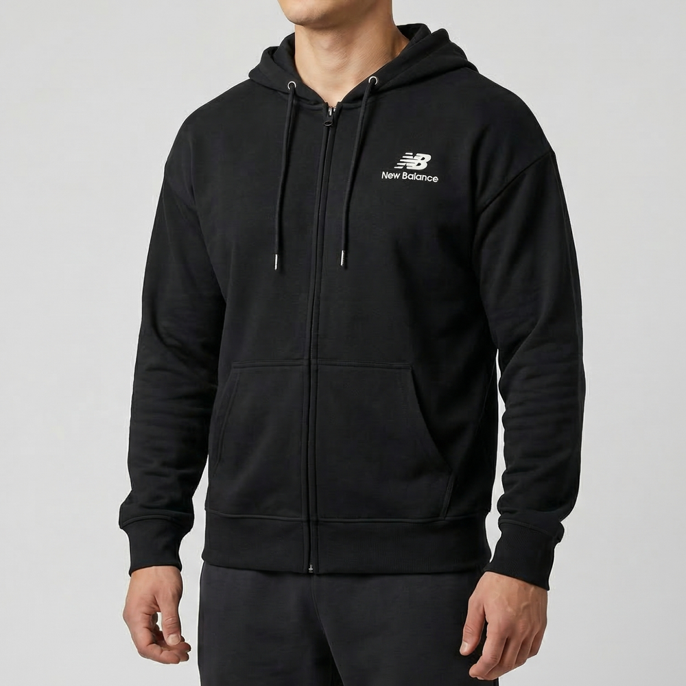 Худи New Balance #1 • Черный