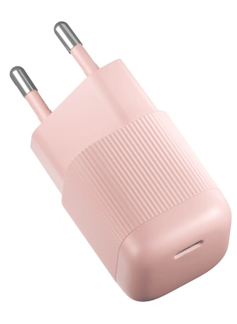 Сетевая зарядка Gurdini Mini Wave 20W USB-C ( 1 port) розовый
