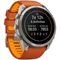 Умные часы Garmin Fenix 9 Pro inReach 47 мм AMOLED inReach Titanium Autumn Orange / Spark Orange (010-04336-01)