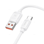 Кабель USB на Type-C Hoco X115 100W (white)