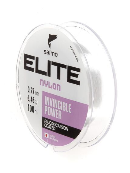 Леска монофильная Salmo Elite FLUORO COATED NYLON 100 м, 0,27 мм