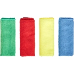 Салфетки хозяйственные Luscan микрофибра 30x30 см 180 г/кв.м (4 штуки в упаковке)