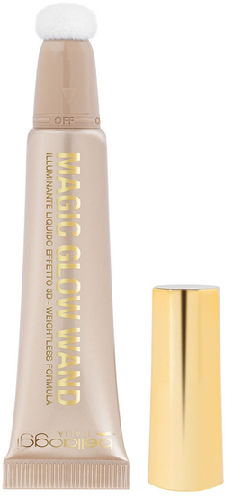 bellaoggi Magic Glow Wand - Розовый крем-хайлайтер для лица и шеи оттенок Lights On You, 11 ml