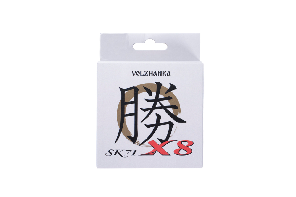 Леска плетеная "SK-71 X8" 150м/0.16мм 10.00кг (#1.0-22Lb) цв. зеленый
