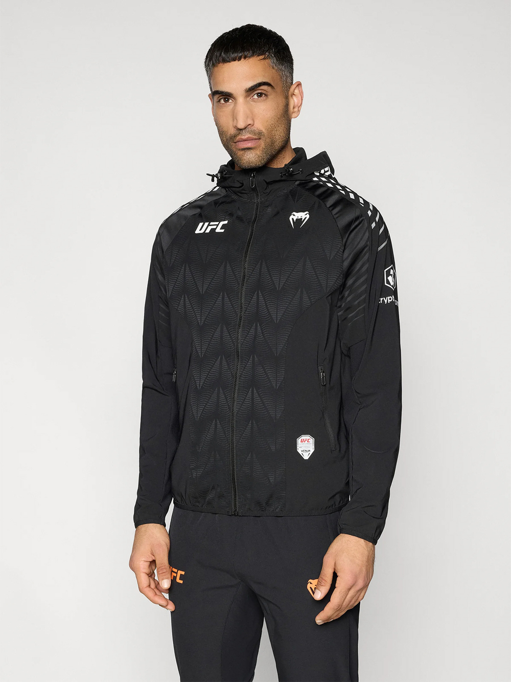 Толстовка Venum UFC Zenith Fight Night Black/White