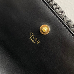 Сумка Celine Multipochette из рафии, чёрная — фото 7