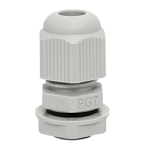 Сальник PG7 IP54 (100 шт) d отв. 13 мм / d провод. 3-6,5 мм EKF PROxima (100.00 шт.) plc-pg-7