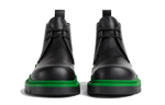 Bottega Veneta Tire Desert Boot Black Green