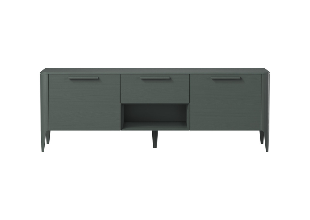 Тумба Type oak под ТВ ширина 160 см (темно-серый)