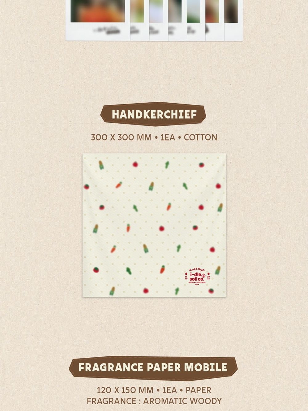 товары i-dle - i-dle & Soil Co. 2026 Season's Greetings