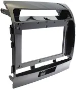 Магнитола для Toyota Land Cruiser 200 2007-2015 (экран климата внизу, рамка 10) - FarCar монитор 12.3" 2K QLED на Android 14, Быстрая, CarPlay, 4G SIM-слот