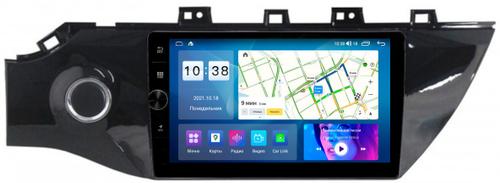 Магнитола для KIA Rio 4, Rio X-Line 2017-2020 (рамка под 9" с кнопкой) - Parafar PF105FHDAV на Android 13, CarPlay, 4G SIM-слот