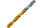 Сверло спиральное по металлу 3x100 мм, Р6М5, Golden Tip, удлиненное, 2 шт Denzel 718247