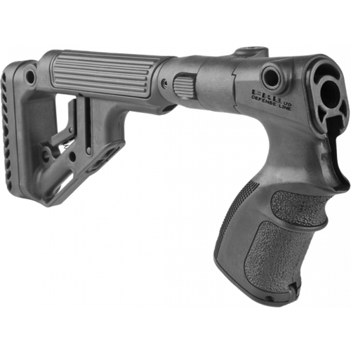 Складной приклад со щекой на Remington 870, зеленый, FAB Defense