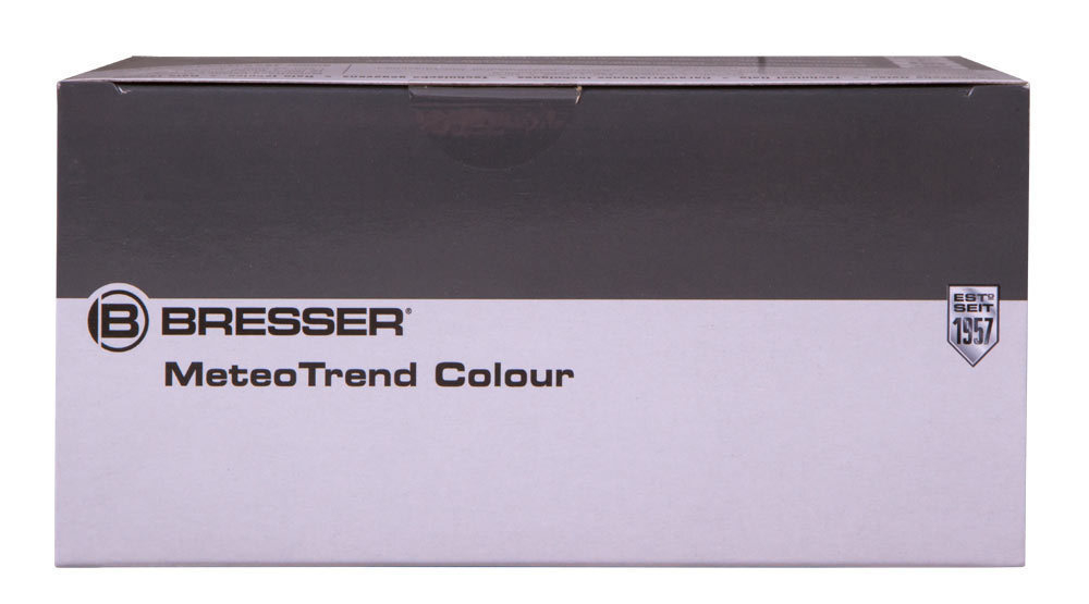 Погодная станция Bresser MeteoTrend Colour с радиоуправлением, черная