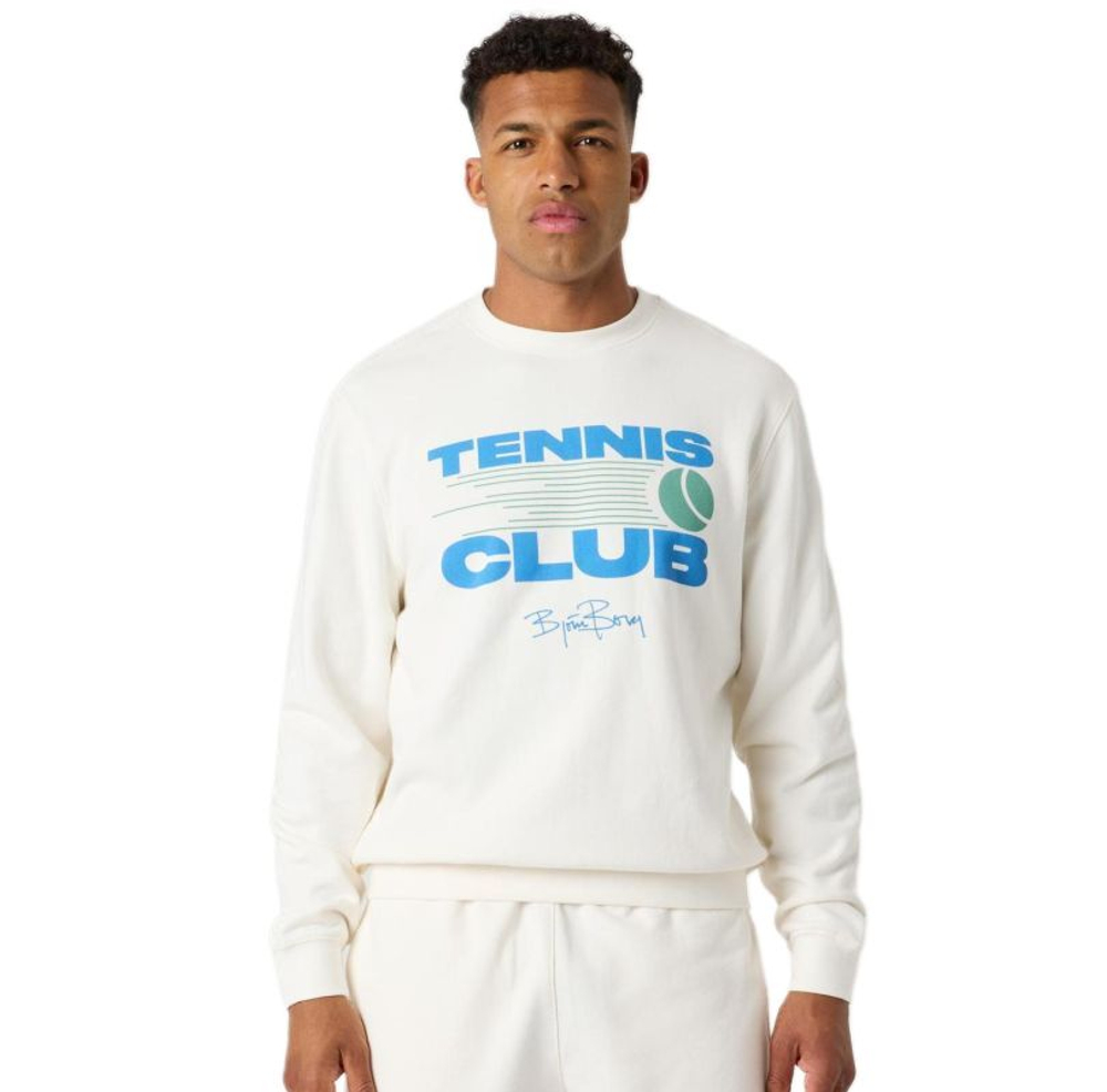 Мужская теннисная толстовка Bj_rn Borg Classic Print - тофу