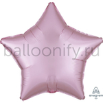 Фольгированная фигура, звезда, 19"/48СМ Сатин Pink