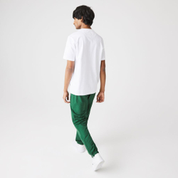 Мужская теннисная футболка Lacoste SPORT Short Sleeve T-Shirt RG - white