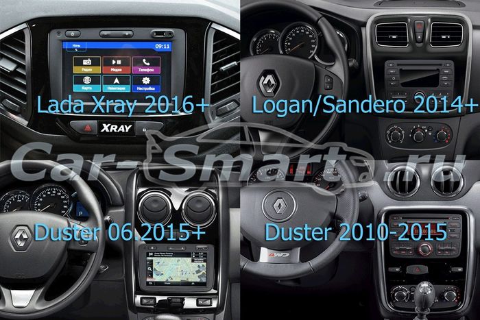 Магнитола для Renault Duster 1, Kaptur, Logan 2, Sandero 2, Nissan Terrano, Lada Largus 2021+, X-Ray (рамка-накладка взамен ШГУ) - Teyes CC3-2K монитор 9.5" 2K QLED на Android 10, Быстрая, CarPlay, 4G SIM-слот