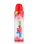 Adidas Дезодорант спрей для женщин Fun Sensation 150 мл (Испания)