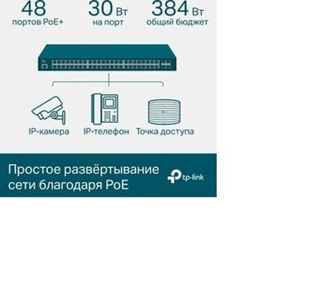 Коммутатор TP-Link TL-SG3452P