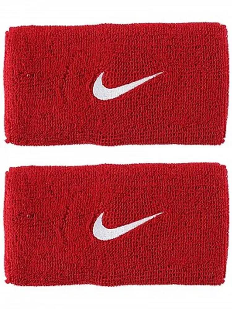 Напульсник теннисный Nike Swoosh Double-Wide Wristbands