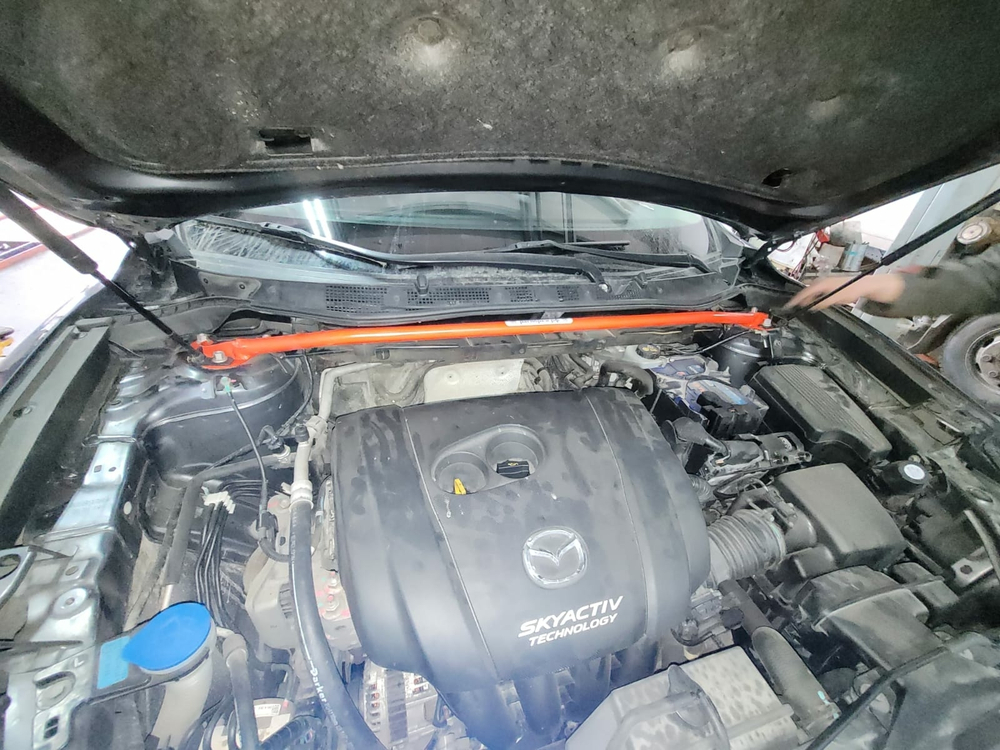 Распорка передних стоек (цельный) Mazda CX-5 (KE, GH) (ПОД ЗАКАЗ)